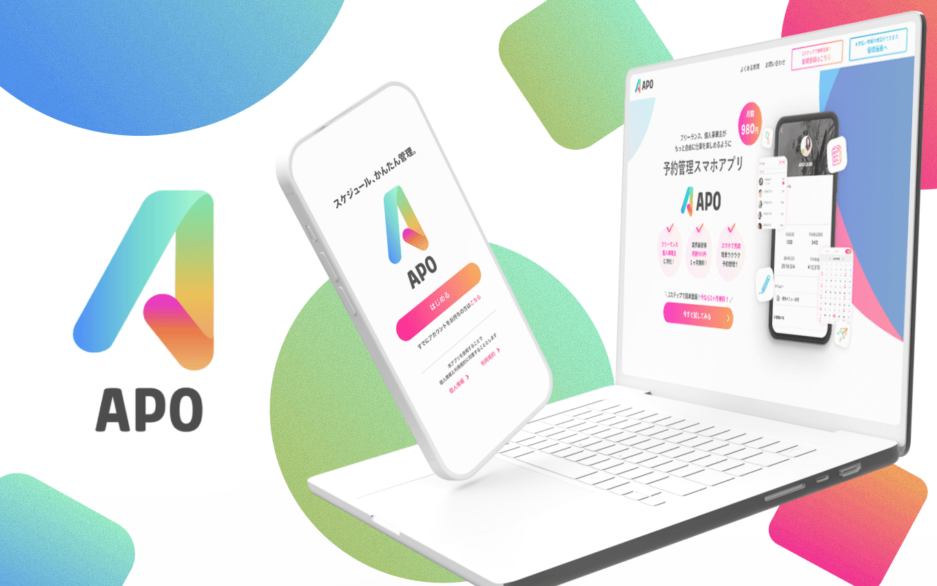 Reservation and Customer Management App "APO" for Freelancers